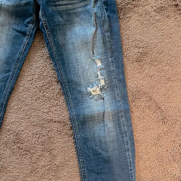 Cosmic Blue Love Jeans Size 27 - Picture 6 of 8
